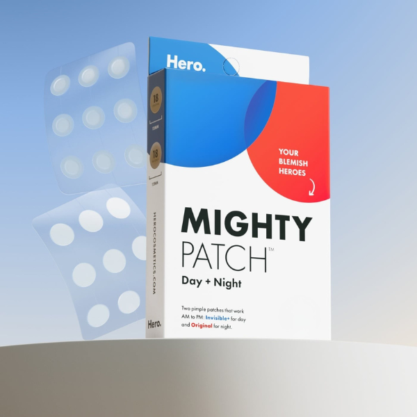 מדבקות מייטי פאץ' לטיפול בפצעונים לשימוש יום ולילה | 12 יחידות | SeboCalm