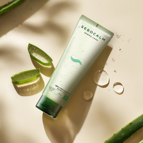 ג'ל אלוורה 99% להרגעת עור מגורה מסדרת דרמו קר | 250 מ"ל | SeboCalm
