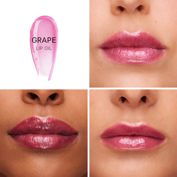 adah lazorgan grape sassy lip oil