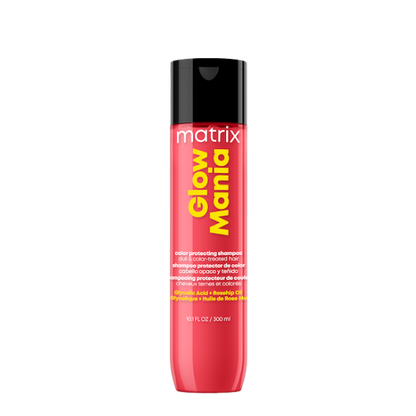 שמפו לשיער צבוע ללא מלחים לשימור ברק מסדרת גלואו מניה | 300 מ"ל | Matrix