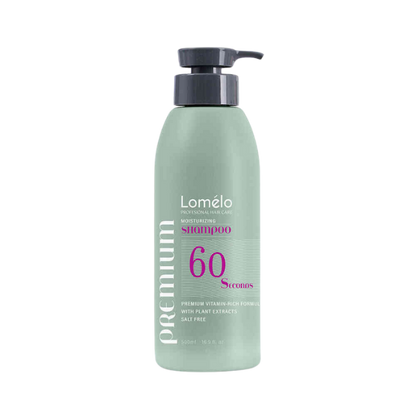 מארז פרימיום ללא מלחים לשיער צבוע ולאחר החלקה מסדרת '60 שניות' | Lomelo