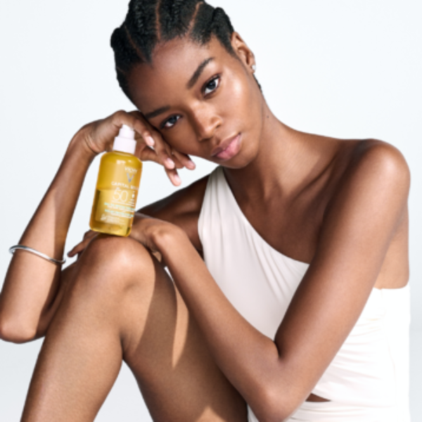 מים סולאריים SPF50 להגנה מהשמש וישי