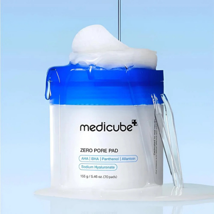 פדים ZERO לשיפור מראה נקבוביות בעור הפנים 70 יח' - Medicube