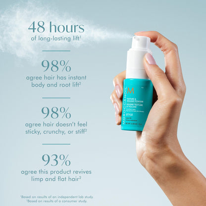 אבקת טקסטורה ונפח לשיער דק עד בינוני - Moroccanoil