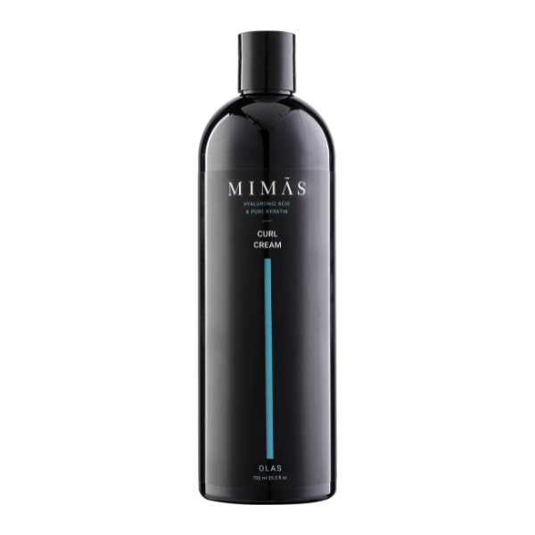 קרם תלתלים עם חומצה היאלורונית וקרטין טהור | 750 מ"ל | MIMAS