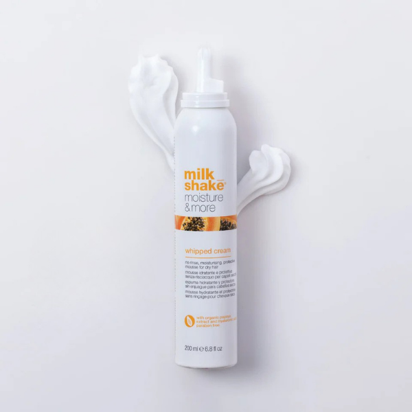 מוס לחות ללא שטיפה לשיער יבש ועמום | 200 מ"ל | Milk_Shake