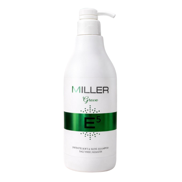 שמפו קרטין ירוק לשיער יבש מילר