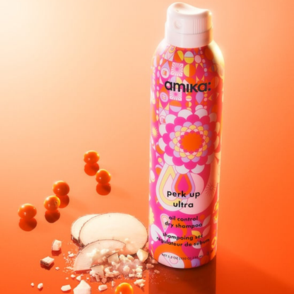 שמפו יבש אולטרה Perk Up Ultra לאיזון השומניות בשיער ובקרקפת 250 מ"ל - Amika