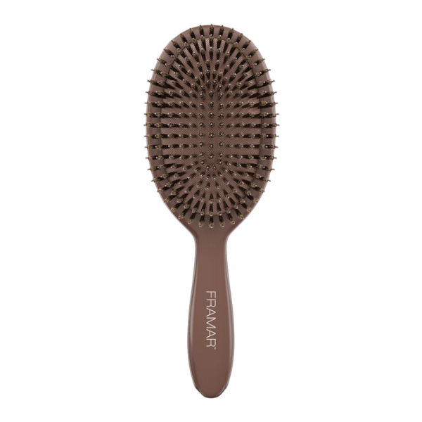 מברשת 'פוליש' להתרת קשרים וליצירת תסרוקות בצבע חום - פרמר