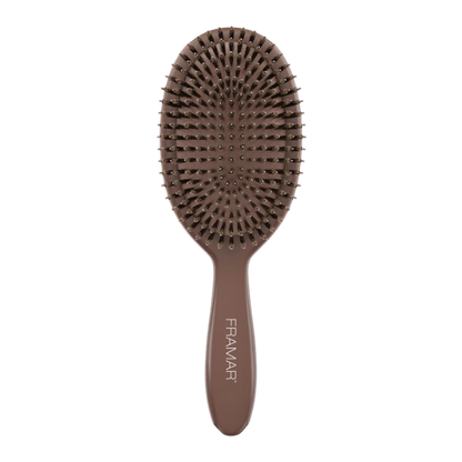 מברשת 'פוליש' להתרת קשרים וליצירת תסרוקות בצבע חום - פרמר