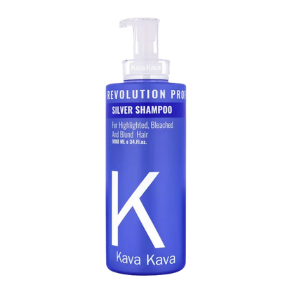 שמפו סילבר לשיער לכל סוגי הבלונד 1000 מ"ל - Kava Kava