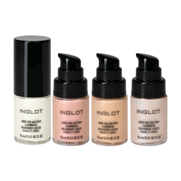 שימר נוזלי לפנים ולגוף בעל מרקם קליל ללא שמן | INGLOT