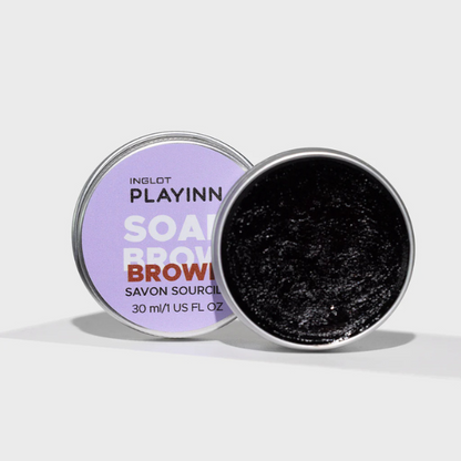 Inglot Playinn Soap Brow Brown Savon 