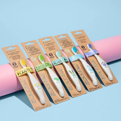 מברשת שיניים אקולוגית לתינוקות בעיצוב דינוזאור | Jack And Jill