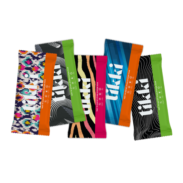 10 מגבות ספורט אקולוגית ומתכלות - לשימוש חד פעמי - tikki