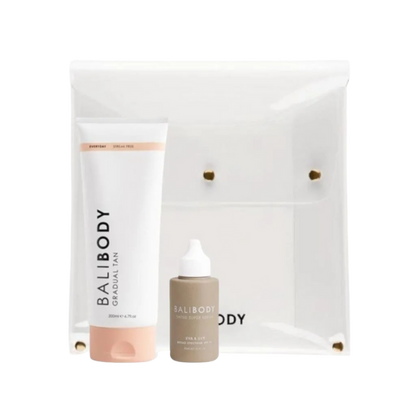 ערכת שיזוף טבעי לפנים ולגוף עם הגנה SPF30 | Bali Body