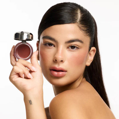 גלוס מוצק ליפ צ'יק טינט בגוון חום בורדו שזוף | Adah Lazorgan