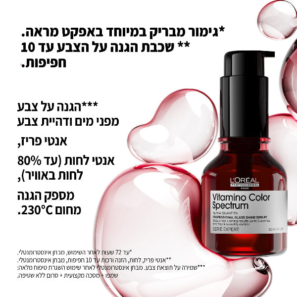 סרום מונע דהייה לשיער צבוע לוריאל