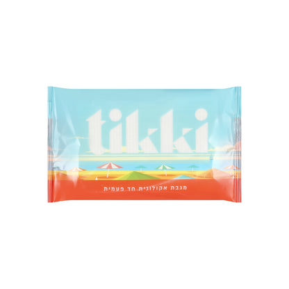 מגבת גוף אקולוגית ומתכלה - לשימוש חד פעמי | tikki