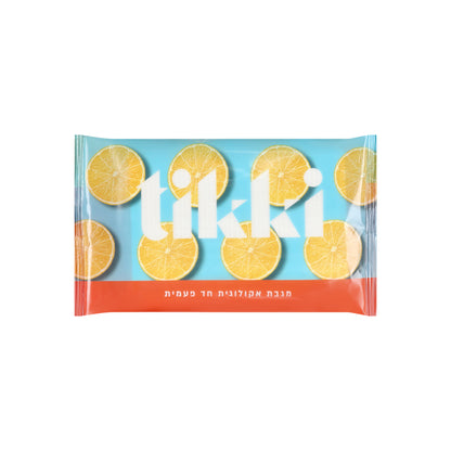 מגבת גוף אקולוגית ומתכלה - לשימוש חד פעמי | tikki