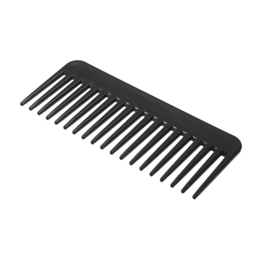 מסרק להתרת קשרים עם שיניים רחבות בצבע שחור | Tek Brushes