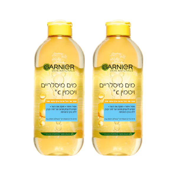מארז 2 יחידות מים מיסלריים ויטמין סי גרנייה