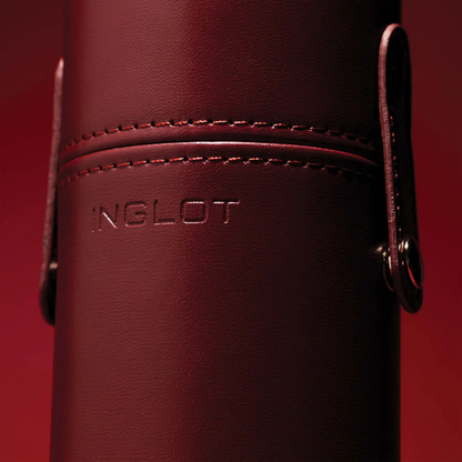 סט 7 מברשות בקייס מושלם קל ונוח לנשיאה בצבע בורדו - אינגלוט