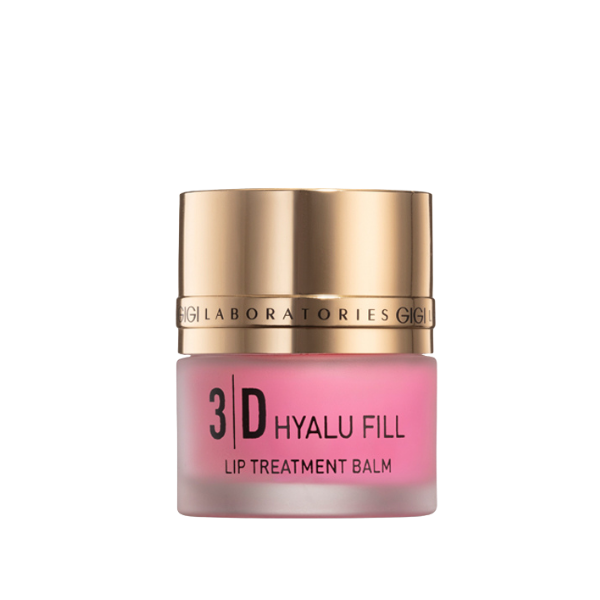 באלם לטיפוח השפתיים מסדרת 3D, מונע יובש ומגן מפני נשיקי קרינה | 20 מ"ל | Gigi