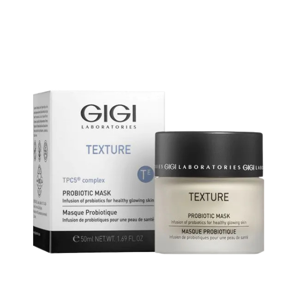 מסכה פרוביוטית לשיפור מרקם העור ומראה צעיר מסדרת טקסטור | 50 מ"ל | Gigi