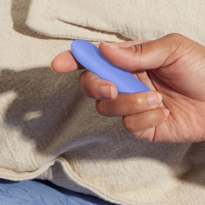 ויברטור אצבע Zee בצבע סגול - Dame