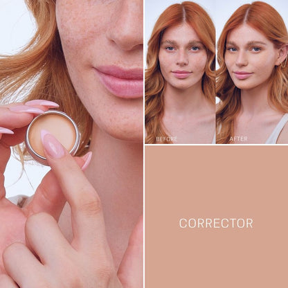 מייקאפ קורקטור מוצק לתיקון פגמים ואדמומיות בפנים | Adah Lazorgan