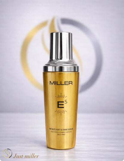 סרום E5 מסדרת גולד לשיפור ושיקום השיער 100 מ"ל - Miller
