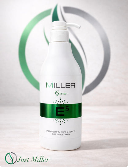 שמפו קרטין ללא מלחים לשיער יבש ופגום - Miller