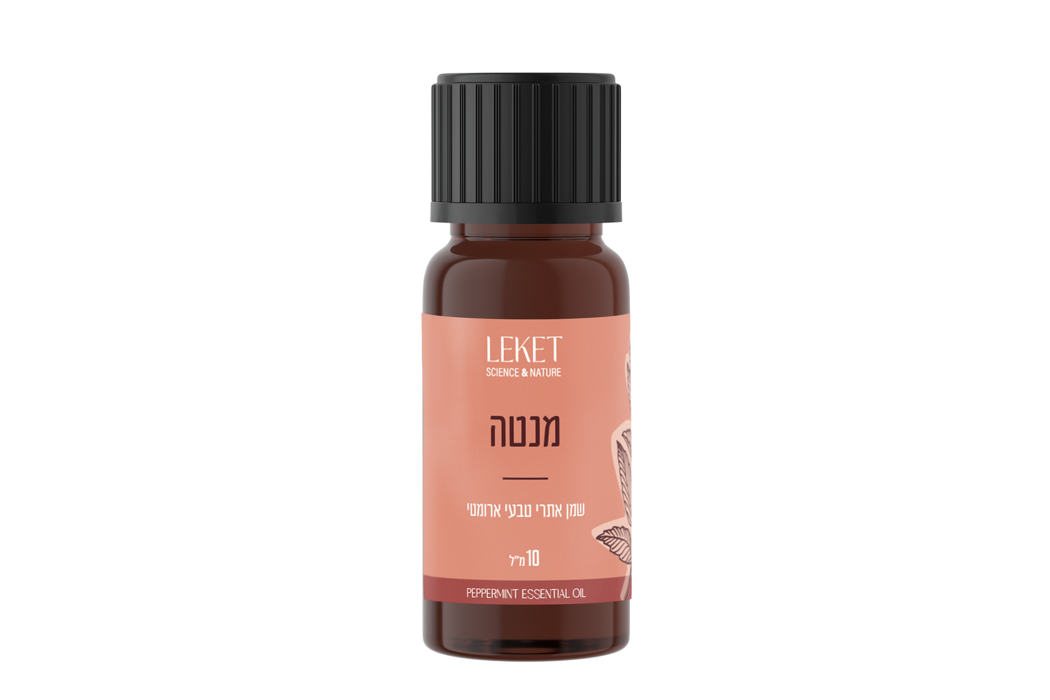 שמן אתרי מנטה 10 מ"ל | LEKET