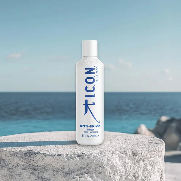 שמפו אנטי פריז לשליטה בשיער מתולתל ומקורזל מסדרת D-Stress | 250 מ"ל | Icon