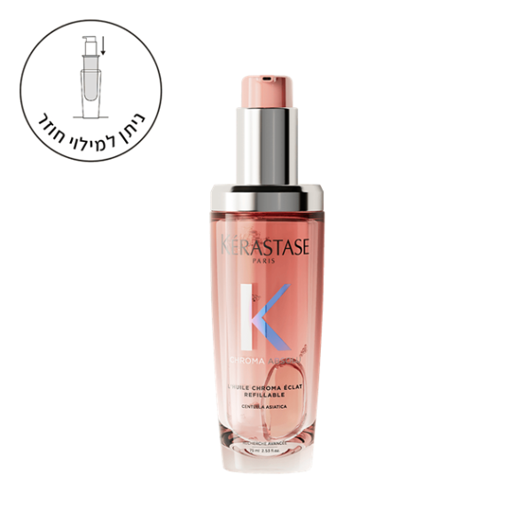 שמן קולור אקלט באריזה הניתנת למילוי קרסטס