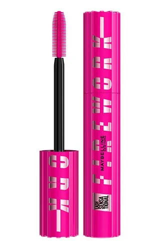 מסקרה פייר וורק למראה ריסים עוצמתי ומניפה רחבה | Maybelline