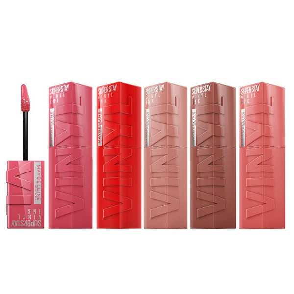 שפתון נוזלי עמיד בגימור מבריק מסדרת סופר סטיי ויניל אינק | Maybelline