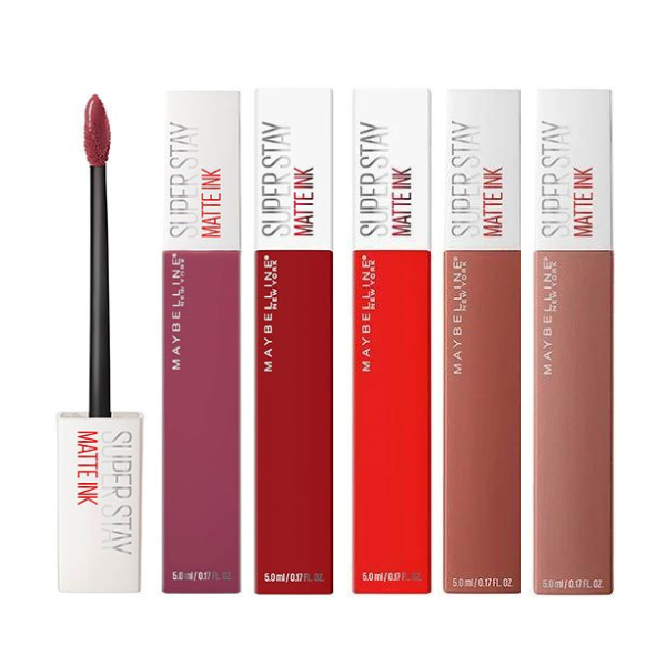 שפתון נוזלי 'סופר סטיי' עמיד בגימור מט | Maybelline